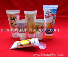 packaging tube cosmetic tubeclear labeling plastic tube