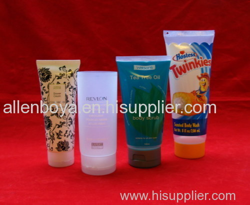 paper labeling plastic tubes for skin care