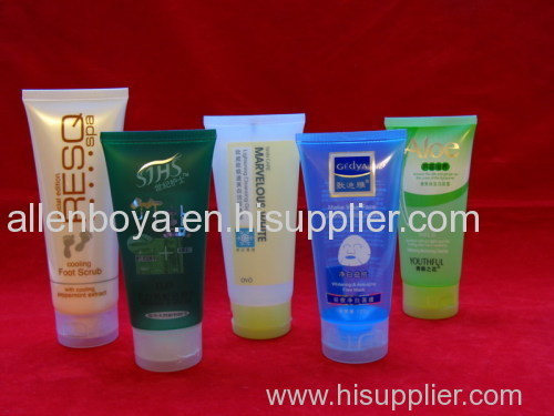 Plastic Labeling Tube for Facial Cleanser