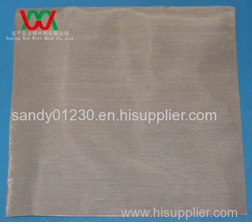Stainless Steel 304 400-Mesh, 0.001" Wire
