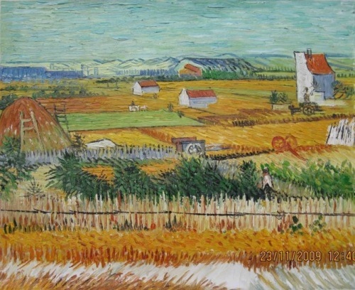 Oil painting of Van Gogh(03)