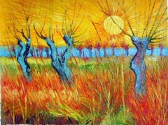 Oil painting of Van Gogh(09)