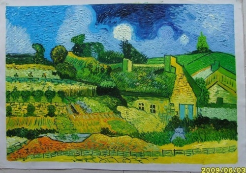 Oil painting of Van Gogh(10)