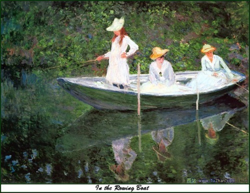 Oil painting of Monet(09)