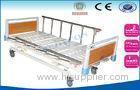 Extra Narrow Manual Hospital Beds , Three Folding Medical Nursing Home Beds