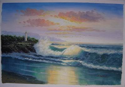 Seascape Oil Painting (12)