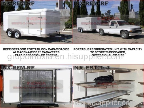 Refrigerated Cadaver Trailer Unit