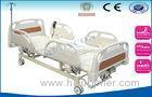 Adjustable Critical Care Beds , Manual And Electric Medical Bed With Crank