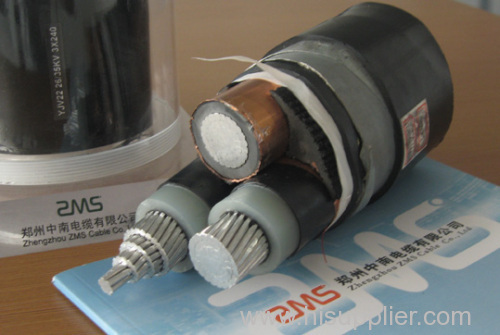 8.7/15kV XLPE insulated Armored Power Cable