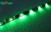 Green Color 4.8W/M 0.8A IP 44 SMD Flexible LED Strip Lights with Black FPC , 120 Led Strip Light