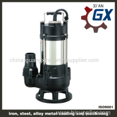 WQ non-clog submersible sewage pump