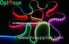 Yellow IP44 SMD5050 LED Strip Light 60leds , 5V RGB 2812 Magic Led Strips 14.4W