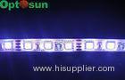 RGB 60leds IP65 SMD 5050 LED Strip Light Flexible 14.4w for Advertising , 540mA - 600mA
