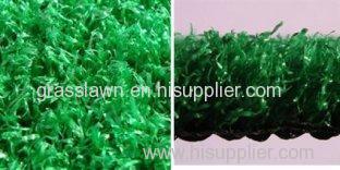 Army Green Poly Propylene Fake / Artificial Grass Lawn Rug for Park, Playground, Hospital
