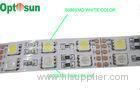 Flexible 12W/M RGBW SMD 5050 LED Strip Light White FPC for Light Boxes , 100*15mm
