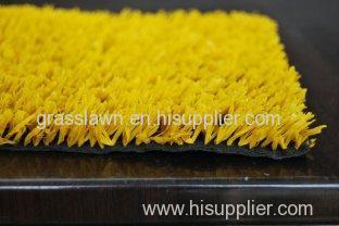 Colorful Yellow PE Synthetic Grass Tennis Courts for School, Playground, Sports, Leisure