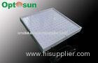 White 182pcs 28W Mini LED Panel Grow Light , 305x305mm Square Led Grow Light Panel for Wheat Grass