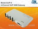 GSM Dial 4 ports NTP VoIP SIP & H.323 Gateway VLAN / QoS