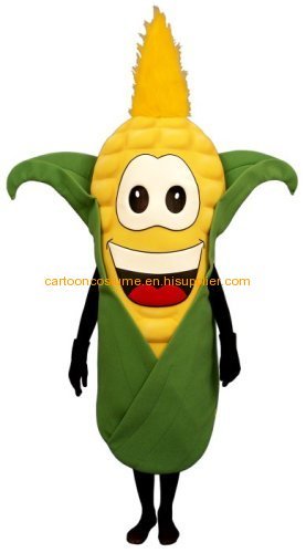 Cartoon costumes,Disney characters costum,fruit and vegetalbes, Plush cartoon mascot costume HUSKY CORN