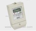 Class 2.0 plastic , glass Electronic Watt-hour Meter / watt hour meters with LED display DEM012