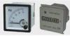 DC 12V / 24V Mini Digital panel meter , AC 110V 220V 380V Square electrical energy meter