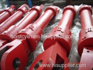 Double Acting Hydraulic Cylinder For Marine With The Displacement Sensor