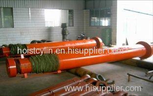 Single Piston Rod Welded Hydraulic Cylinders For Hydraulic Pile Driver