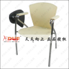 elegant fashion PP stacking lecture chair with writing tablet