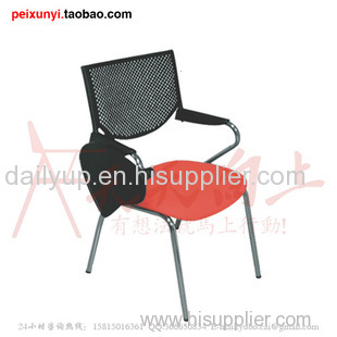 2014 new products plastic lecture chair with oversized tablet multifunction