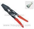 Strength-saving Electrical Wiring Accessories , Insulated Terminal Ratchet Crimping Tool