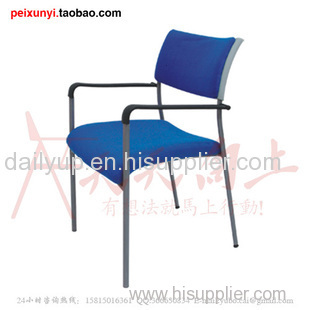 modern elegant fashion PP stacking lecture chair with writing tablet