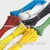 Colorful Reusable Self-Locking Plastic / Nylon cable ties with heavy duty