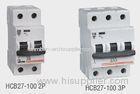 2P / 3P DIN-rail Electrical circuit breakers , safety IP20 thermal circuit breaker for generator
