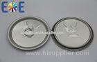 EOE Beverage Can Lids , Beer Can Easy Open End With Safe Rim