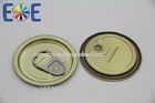 Metal Container EOE Lid , Tinplate Easy Open Ends 200# 50mm