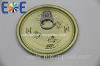 Tinplate Canned Food EOE Lid 307# 83mm , Easy Open Can Lid