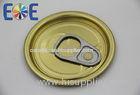 Pop Can Lids , Food Can Steel Easy Open Lid 202# 52mm