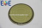 Steel EOE Lid , Tinplate Canned Food Lid 307# 83mm Full Open