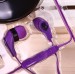 Skullcandy 50/50 2.0 In-Ear Earsets with Mic Purple for iPhone iPad MP3