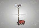 Truck Diesel Light Tower MH 2 * 400w Portable Light Towers For Coal Industry