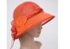 7cm Short Brim Ladies Sinamay Hats / Two Color Ladies Sun Hats For Fashion