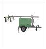 Automatic / Manul Trailer Mounted Light Towers For Electricity / Aerospace Industry