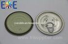 Customized 300# 73mm Tinplate Can Easy Open End , Food Can Lid
