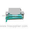 1U 24 cord Drawer type Metal frame , SC Optical fiber distribution frame / Box