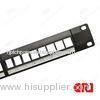 1" 24 port UTP cat5e / cat6 Rj45 Rack Mount patch panel with Krone IDC