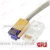 High performance cat6 copper patch cable with T568A/T568B Standard