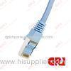 PVC / PE / LSOH Flat Type Cat7 UTP wire cable for Cat 6 / Cat 5e