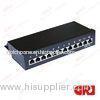 FTP cat5e Krone patch panel 12 port 1U with 3 u