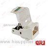 Cat5e/cat6 toolless unshield RJ45 8P8C modular jack Elegant outline structure design