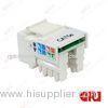 Krone / Dual IDC type CAT5e connector / UTP Rj45 Keystone Jack 90 Degree